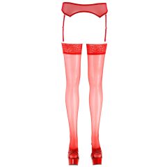 Cottelli - Lace tights (red)