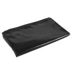 Shiny blanket cover -black (135 x 200cm)