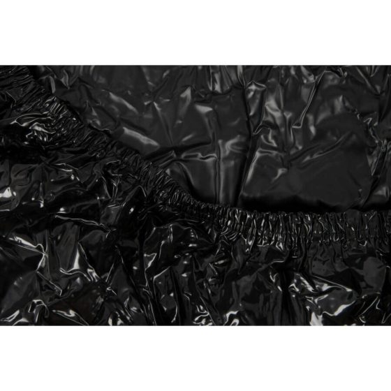 Glossy sheet - rubberised - 220 x 220cm (black)