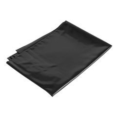 Shiny pillowcase (black)