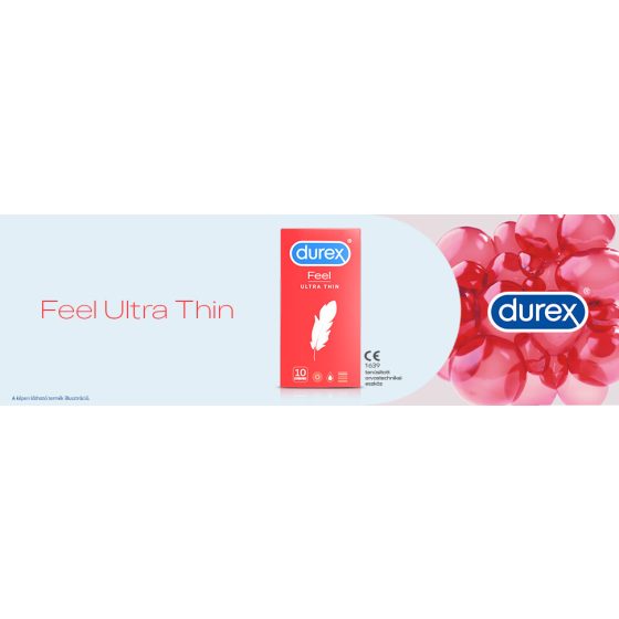 Durex Feel Ultra Thin - Ultra Life Condom (10pcs)