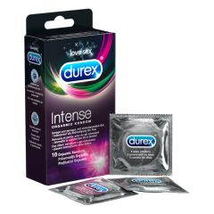 Durex Intense - ribbed and spotted condoms (10pcs) -