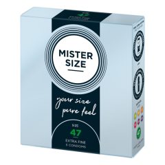 Mister Size thin condom - 47mm (3dpcs)