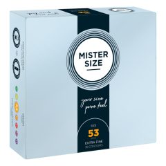 Mister Size thin condom - 53mm (36pcs)
