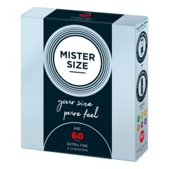 Mister Size thin condom - 60mm (3dpcs)