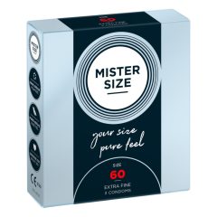 Mister Size thin condom - 60mm (3dpcs)