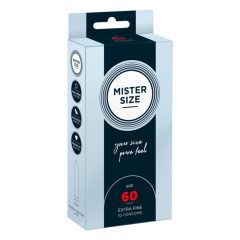 Mister Size thin condom - 60mm (10pcs)