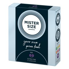 Mister Size thin condom - 69mm (3dpcs)