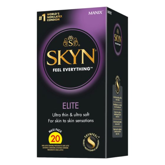 Manix SKYN Elite - ultra thin latex-free condom (20pcs)