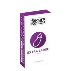 Secura Padlijanan - extra large condom - 60mm (12pcs)