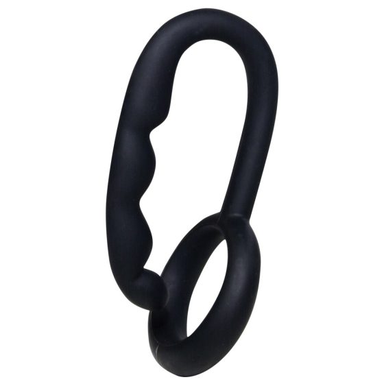 You2Toys - Penis ring with lust loops - black