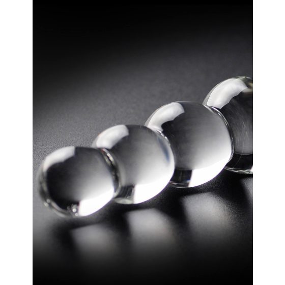 Icicles No. 2 - spherical glass dildo (translucent)