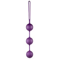 You2Toys - Velvet purple, triple geisha ball
