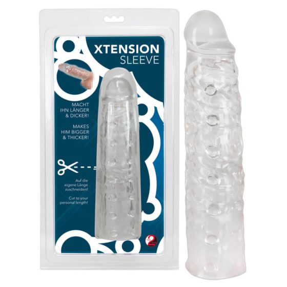 You2Toys - Xtension penis sheath (translucent)