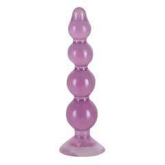 You2Toys - anal beads - suction cup anal beads (purple)