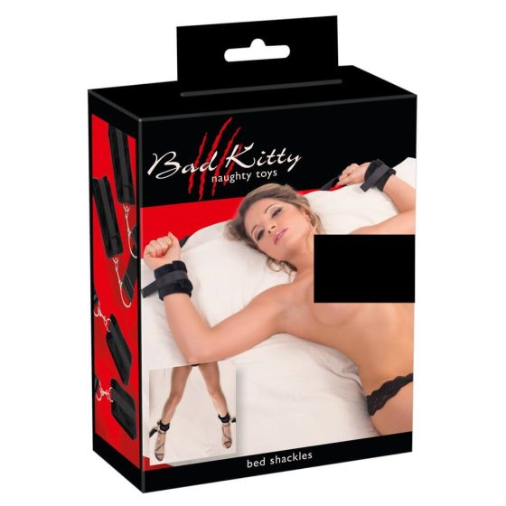 Bad Kitty - plush bedspread set (5 pieces)