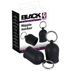 Black Velvet - metal ring nipple (black)