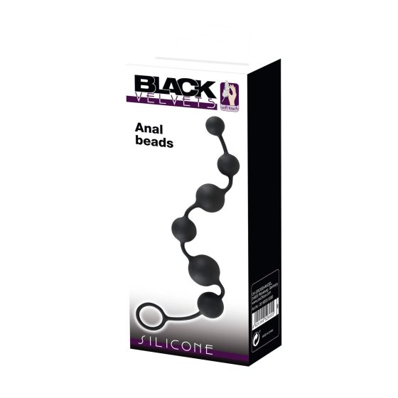 Black Velvet flexible anal wand (black)