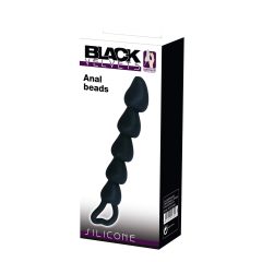 Black Velvet anal beads