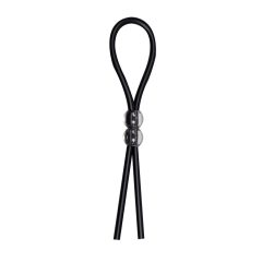 You2Toys - Adjustable penis strap with beads (black)