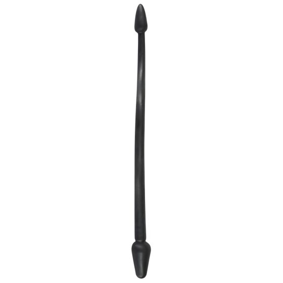 Rebel Double Plug - double cone anal dildo (black)