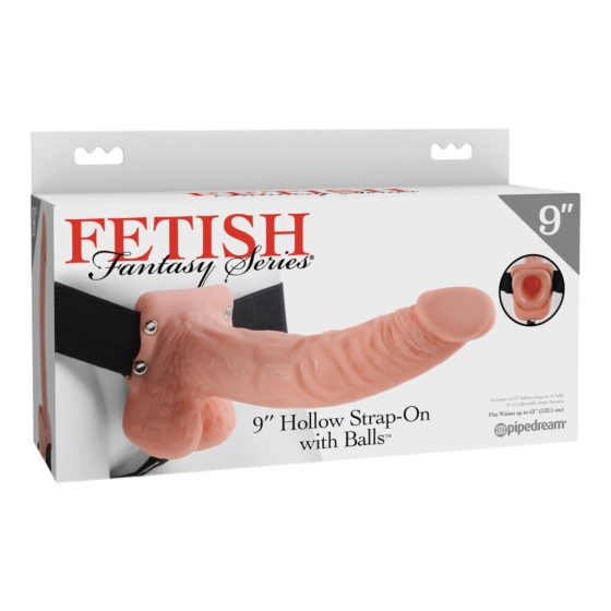 Fetish Strap-on 9 - strap-on dildo (natural)
