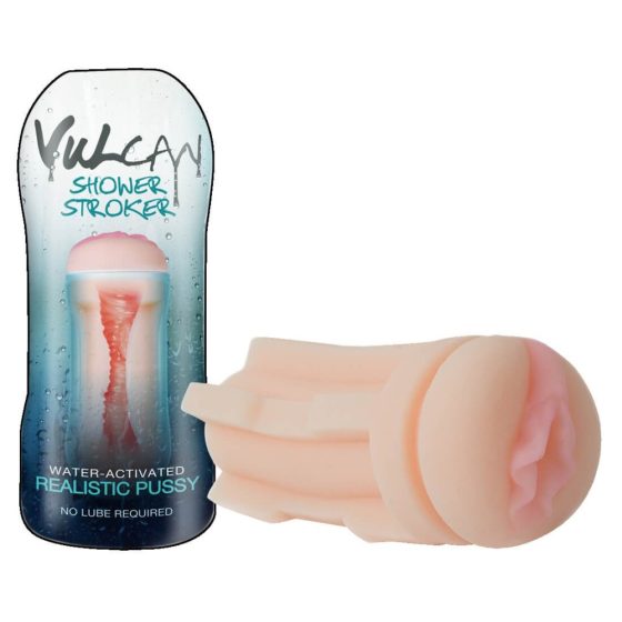 Vulcan Shower Stroker - lifelike vagina (natural)