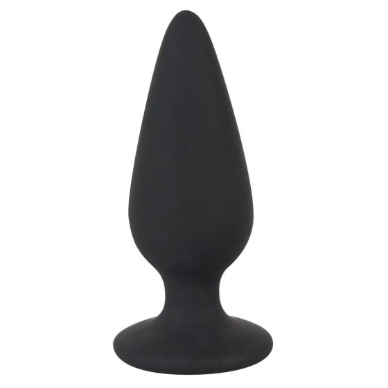 Black Velvet Heavy - 40g anal dildo (black)