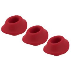 Womanizer Premium S - replacement bell set - red (3pcs)