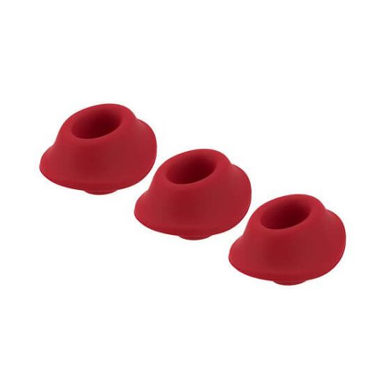 Womanizer Premium S - replacement bell set - red (3pcs)