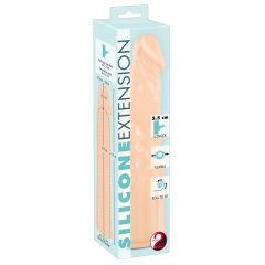 You2Toys - Silicone penis extender (natural) - 19cm