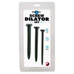   You2Toys - Screw Dilator - Screw Dilator Dildo Set (3 pieces)