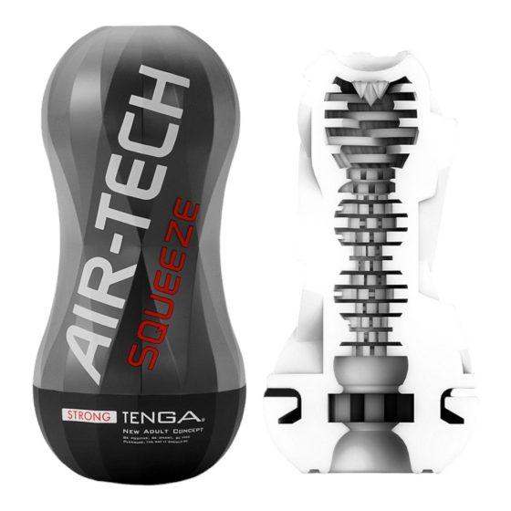 TENGA Air-Tech Squeeze Strong - suction masturbator (black)