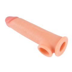 Realistixxx - cock ring penis extender - 19cm (natural)