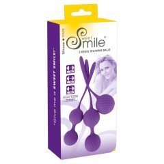 SMILE 3 Skittles - geyser ball set - purple (3 pieces)