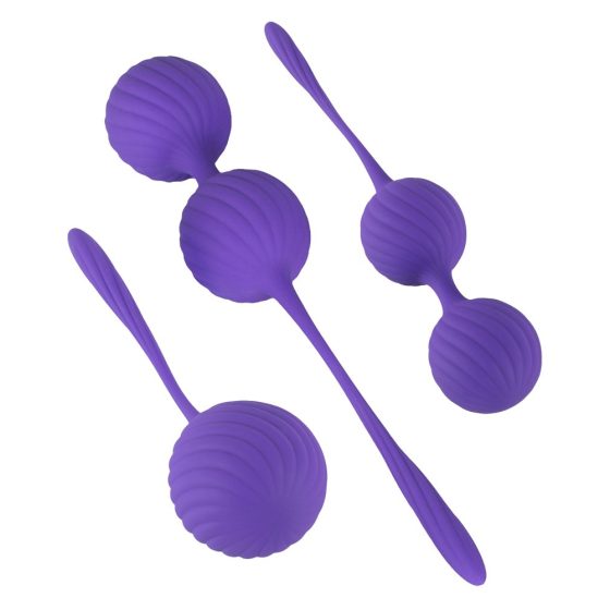 SMILE 3 Skittles - geyser ball set - purple (3 pieces)