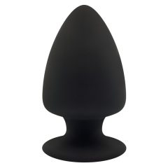 Silexd M - malleable anal dildo - 11cm (black)