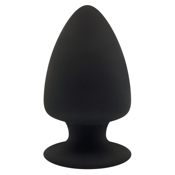 Silexd M - malleable anal dildo - 11cm (black)