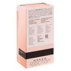 Naked Addiction 8 - clamp-on, lifelike dildo (20cm)