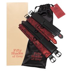 Fifty shades of grey - clamp set (black and red)