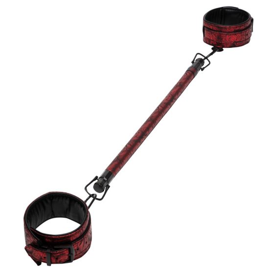 Fifty Shades of Grey - Leg Extension Rod with Handcuffs (black-red)