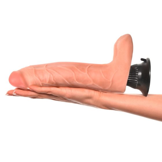 Real Feel Deluxe No.6 - testicle vibrator (natural)