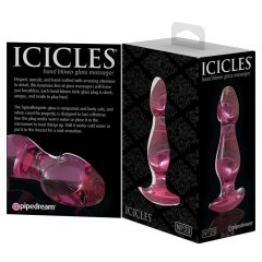 Icicles No. 73 - Penis anal dildo (pink)