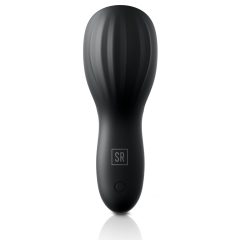   Control Cock Teaser - waterproof, rechargeable, acorn vibrator (black)