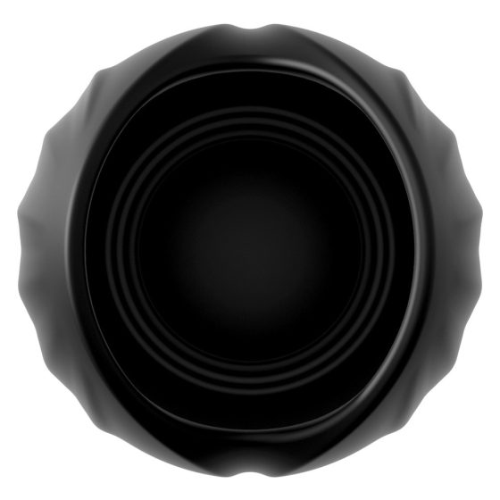 Control Cock Teaser - waterproof, rechargeable, acorn vibrator (black)