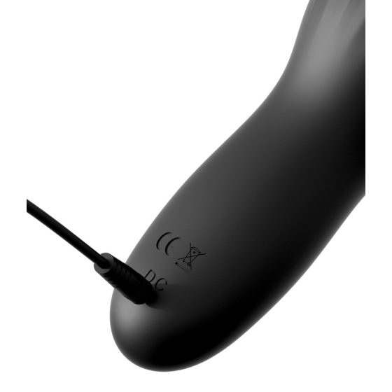 Control Cock Teaser - waterproof, rechargeable, acorn vibrator (black)
