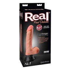 Real Feel Deluxe No.1 - testicle vibrator (natural)
