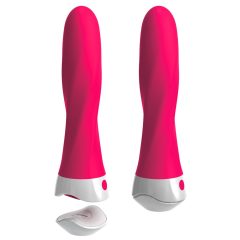   3Some wall banger deluxe - rechargeable, radio controlled pole vibrator (pink)