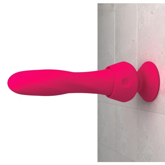 3Some wall banger deluxe - rechargeable, radio controlled pole vibrator (pink)