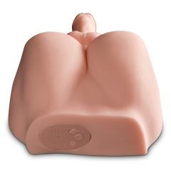   PDX Dirty Talk - lifelike moaning penis dildo torso masturbator (natural)